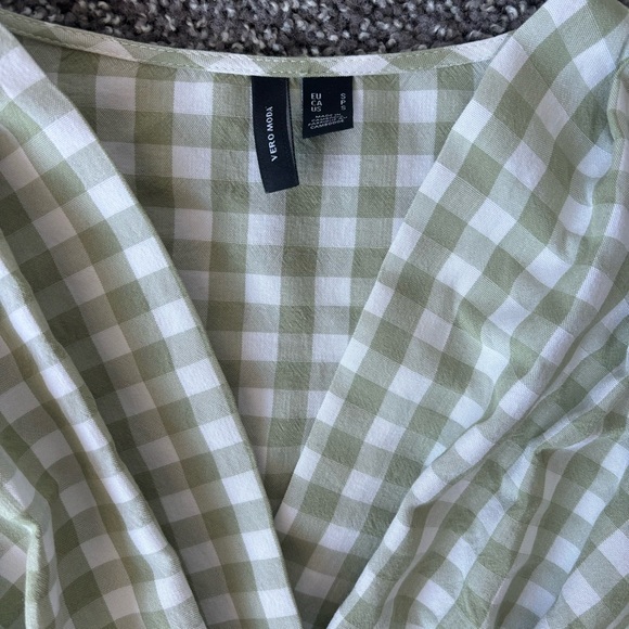 Vero Moda Gingham Top - Picture 3 of 3